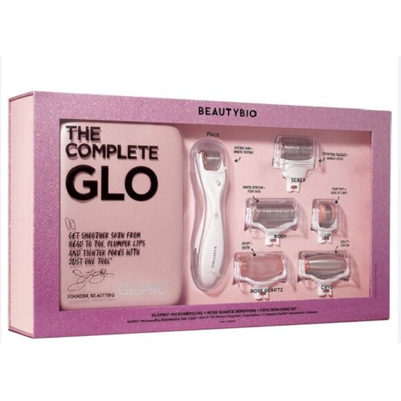 NIB The Complete Glo Microneedling Tool Set by BeautyBio - Picture 1 of 10